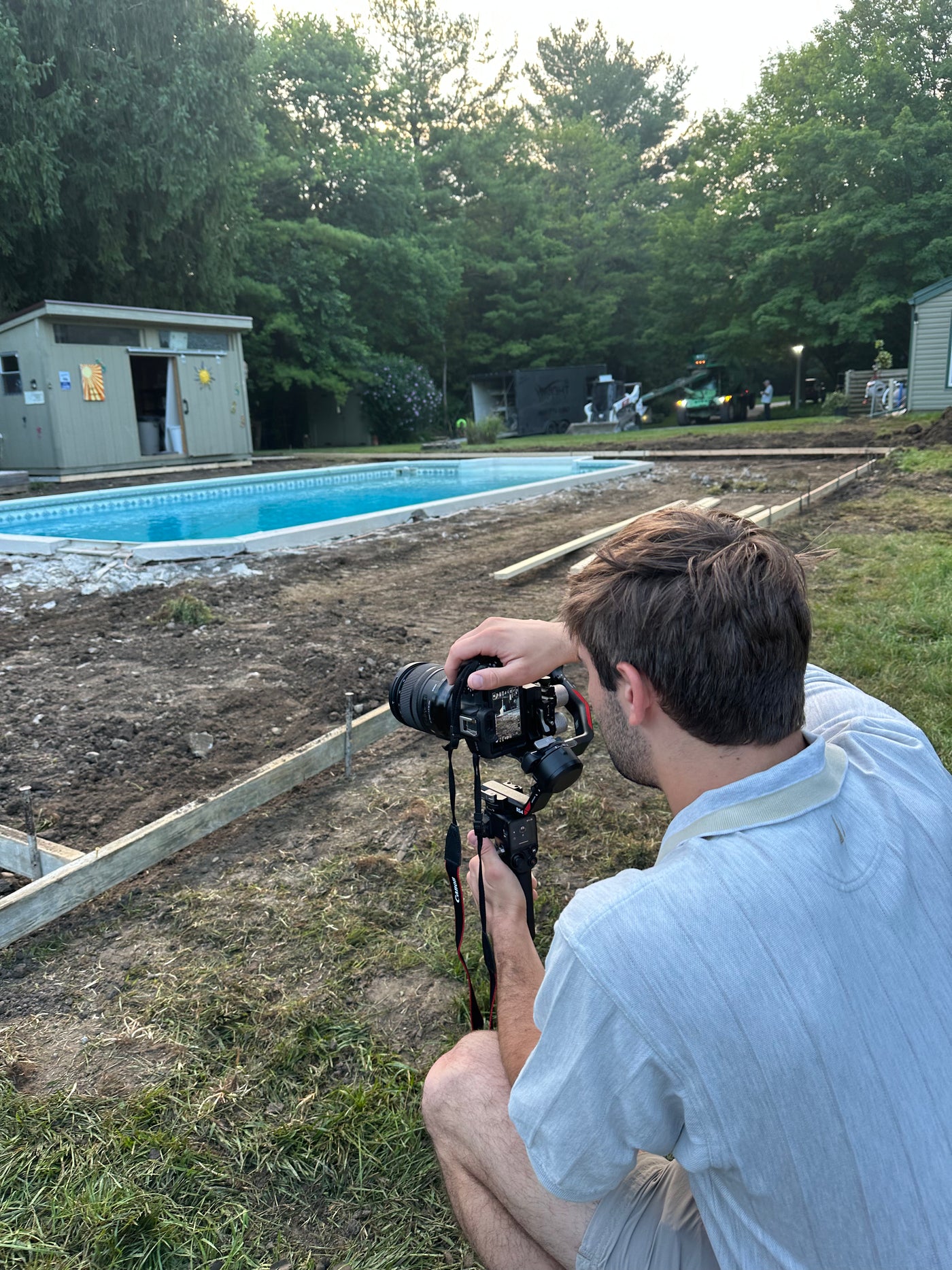 On-location photography