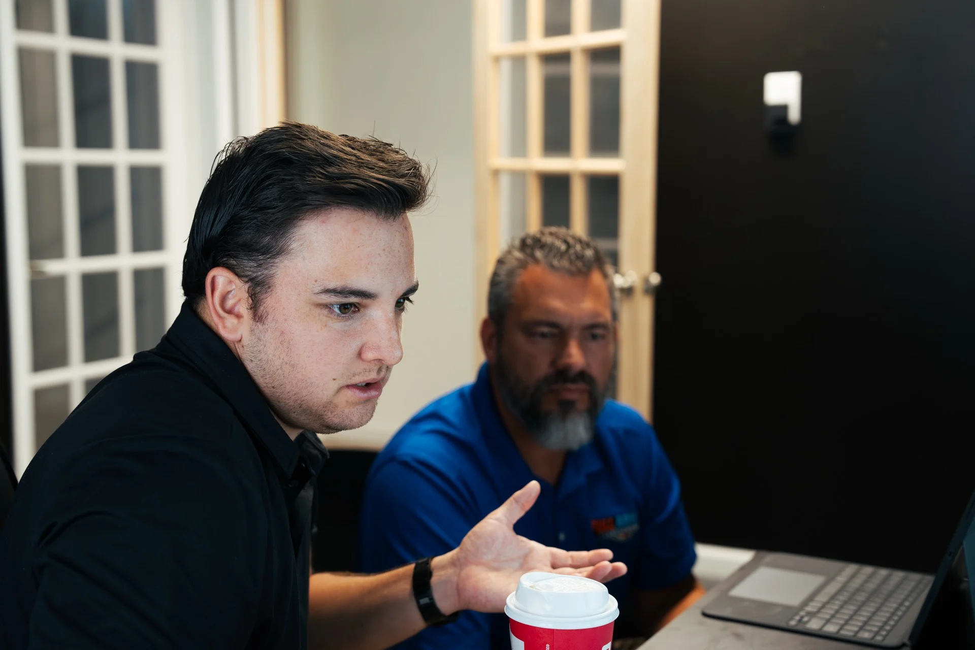 The Vigilante Media SEO team collaborating at their Dayton, Ohio office