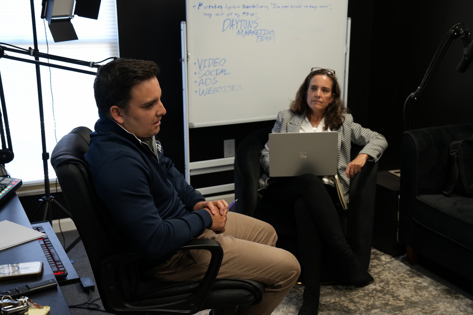 Vigilante Media strategist planning a Google Ads account