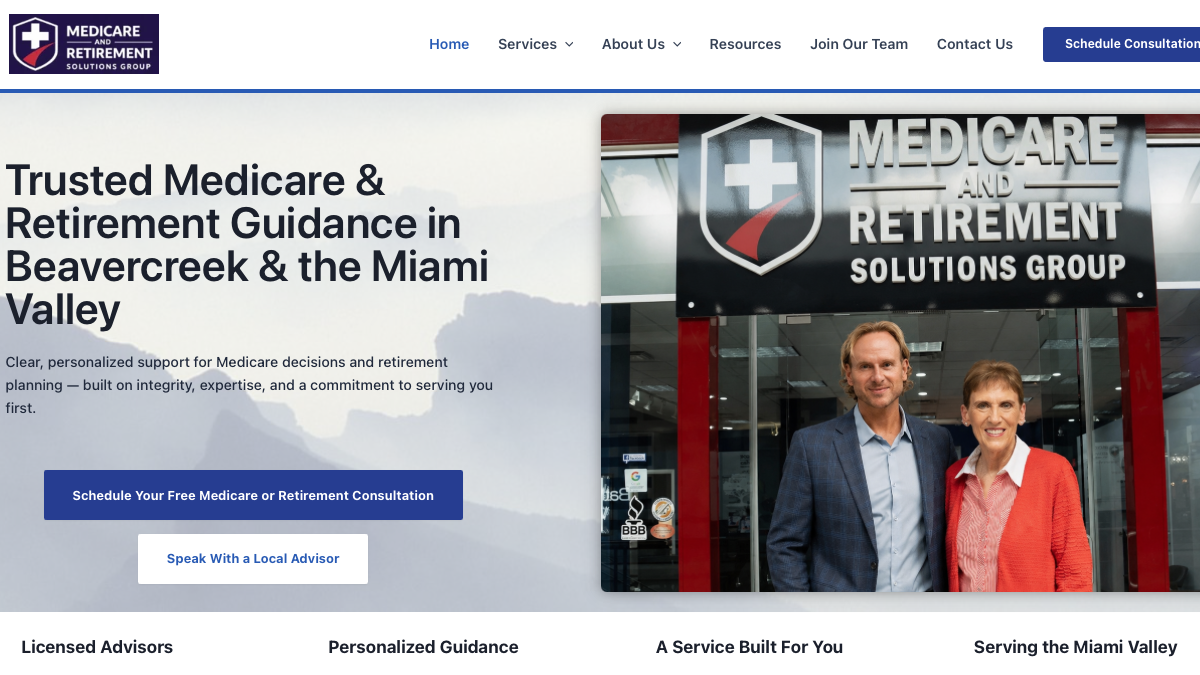 Medicare & Retirement Solutions — Insurance Facebook and Instagram ads by Vigilante Media