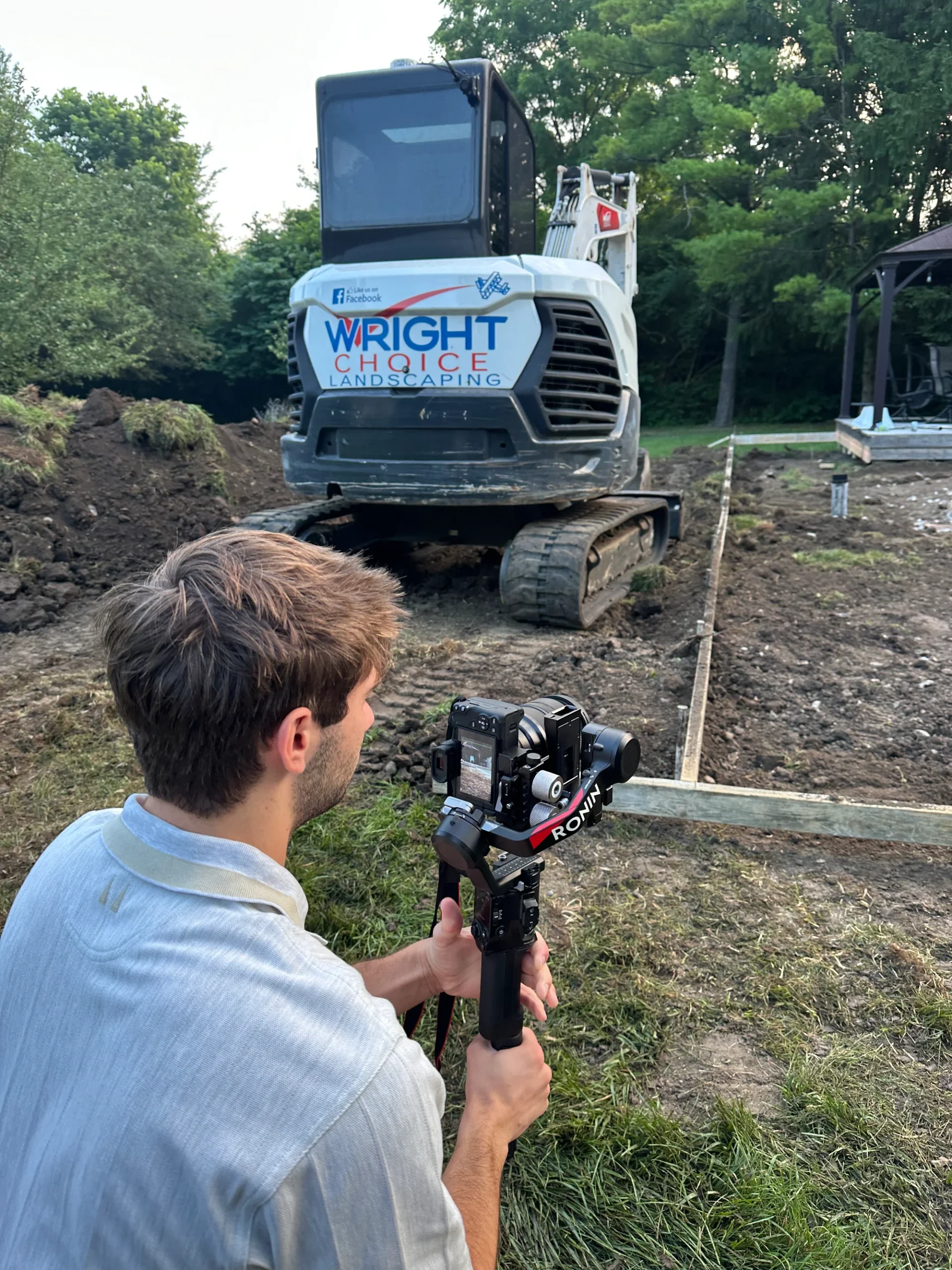 Wright Excavating job-site photography
